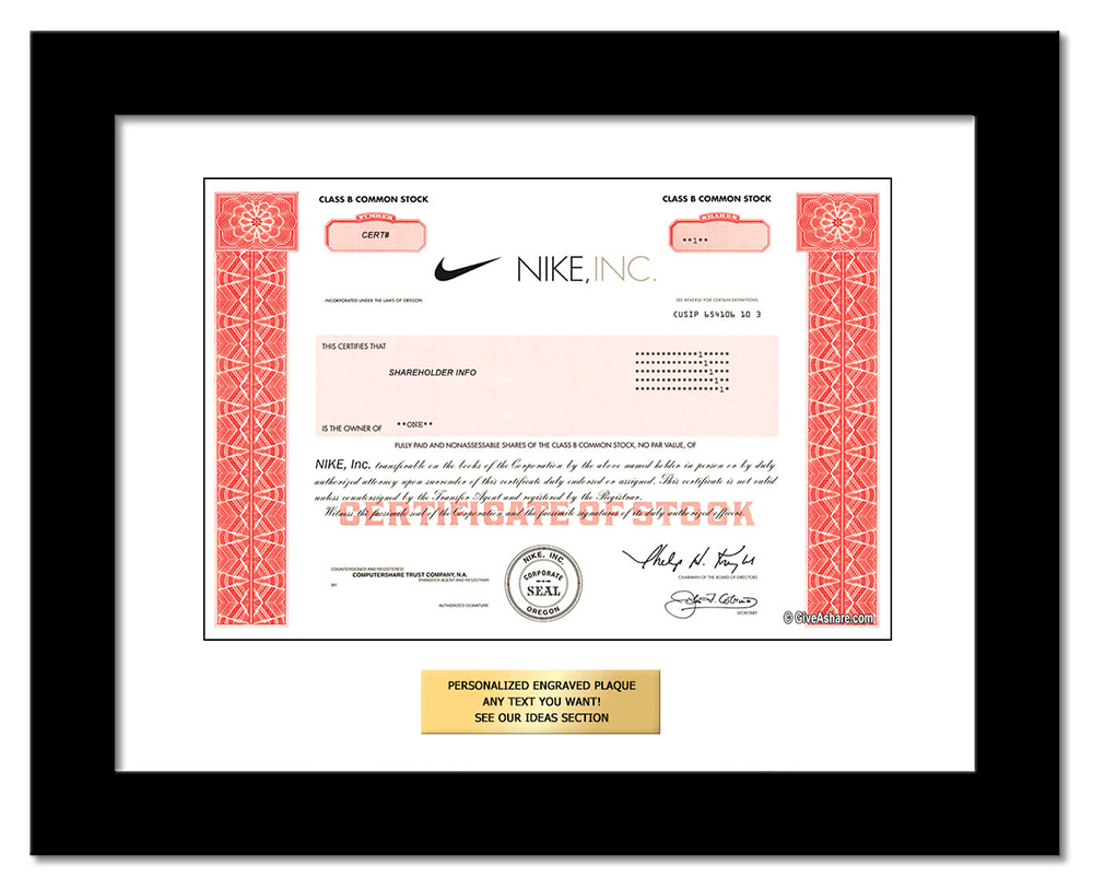Buy Nike as a | One Share of Nike in Just