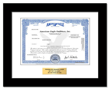 framed American Eagle Outfitters stock gift